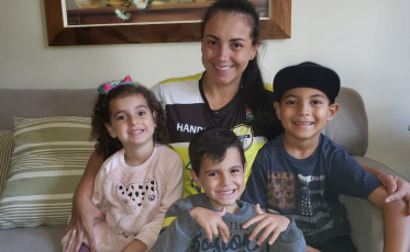 Mãe, administradora e nas horas vagas atleta