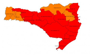 Covid-19: Novo mapa aponta para mais regiões em estado gravíssimo