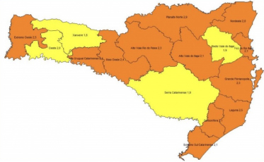 Covid-19: Mapa de risco atualizado, sul segue no grave