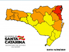 Sul continua em risco alto de pandemia no mapa estadual