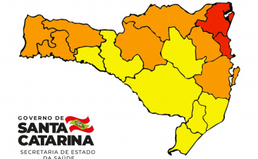 Sul continua em risco alto de pandemia no mapa estadual
