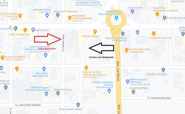 DTT bloqueia rua para obras no São Luiz