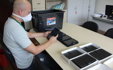 Estudantes de Maracajá passam a utilizar a plataforma da UFSC 