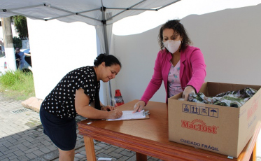 Mais de 600 kits de máscaras foram distribuídos para 73 bairros