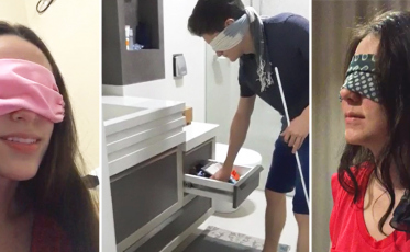 Acadêmicos vivenciam dificuldades dos deficientes físicos (VÍDEO)