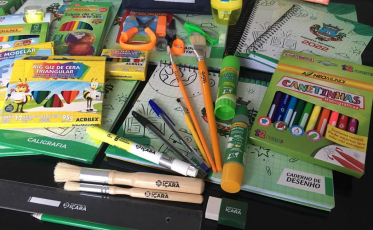 Kits de material escolar já estão sendo preparados em Içara