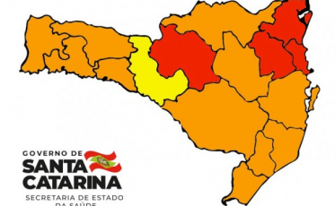 Covid-19: Região sul segue no laranja na Matriz de Risco