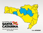 Sul do estado segue no nível alto para Covid-19