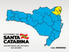 Praticamente todo o Estado no azul, aponta Matriz de Risco