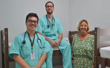 Unesc inaugura alojamento para acadêmicos em trabalho no HMISC