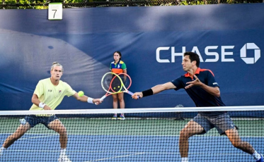Rafael Matos e Orlando Luz vencem na estreia no US Open