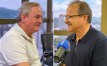 Juntos, Adelor Lessa e João Paulo Messer recordam trajetórias no rádio