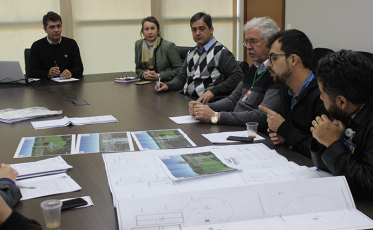 Equipes técnicas se reúnem para discutir o Mirante Realdo Guglielmi
