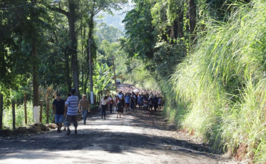 Procissão marca anúncio de obra de R$ 9 milhões em Criciúma