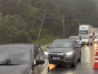 Morro dos Cavalos é totalmente liberado após tombamento de carreta