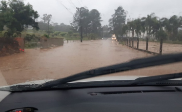 Morro da Fumaça em alerta devido a chuva (FOTOS) 