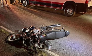 Caroneira morre em acidente envolvendo motocicleta e trator na SC-285