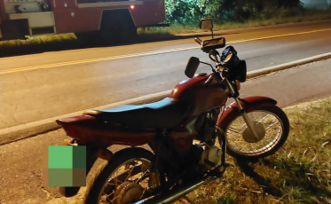 Morro da Fumaça: Motociclista fica ferido após colisão na SC-443