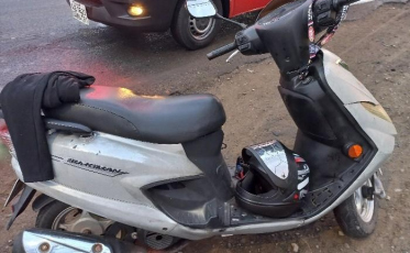 Criciúma: motociclista sofre queda após perder o controle da direção