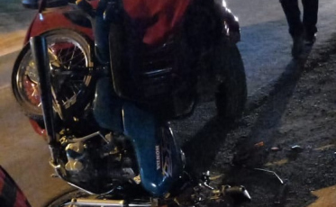 Motociclista sofre hemorragia após acidente de trânsito