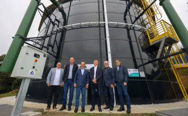 Criciúma tem abastecimento de água ampliado com os dois novos reservatórios da Casan