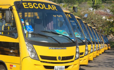 Transporte escolar recebe o custeio de R$ 100 milhões