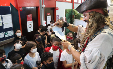 Capitão Jack Sparrow no Museu de Zoologia da Unesc