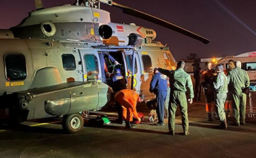 Sexto sobrevivente do barco que naufragou em Garopaba é resgatado