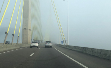 CCR ViaCosteira reforça cuidados ao trafegar com neblina