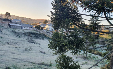 Mais da neve na Serra. Veja as fotos