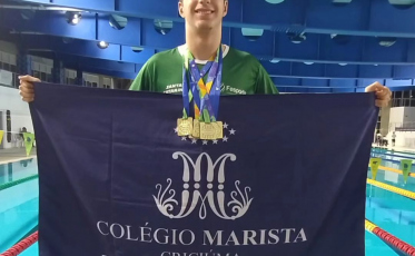 Nicolas Fonseca Coelho conquista cinco medalhas na etapa regional Sul/Sudeste das Paralimpíadas Escolares