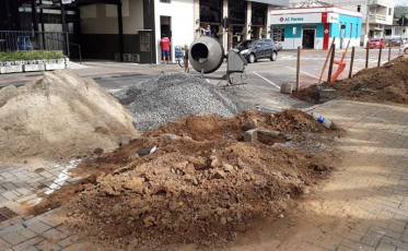 Construção da Rua Coberta dividida em duas etapas