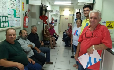 Bons resultados no 'Dia D' do Novembro Azul em Criciúma