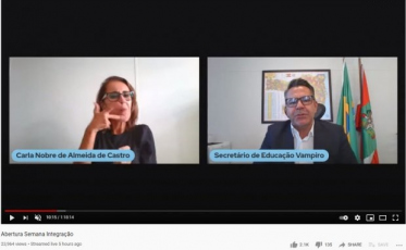 Rede estadual inicia as atividades com alunos do Núcleo de Atendimento Remoto