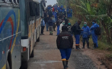Após bloqueio, a promessa de melhorias da estrada