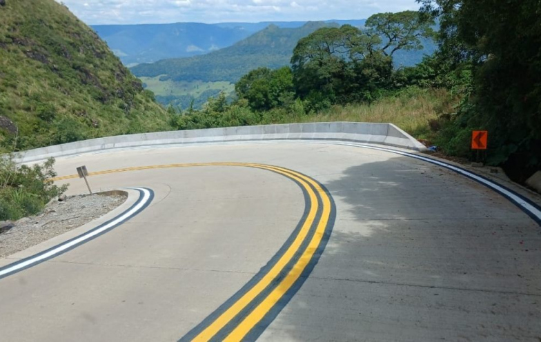 Serra do Faxinal deve liberar uma pista para o trânsito no fim de julho