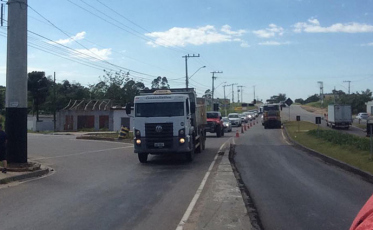 Obras no viaduto do Presidente Vargas