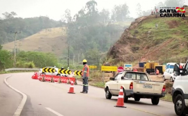 Tráfego na Serra do Rio do Rastro tem alterações a partir de segunda-feira