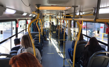 A reportagem embarcou no Amarelinho