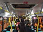 Reclamações de ônibus lotados em Criciúma. ACTU rebate