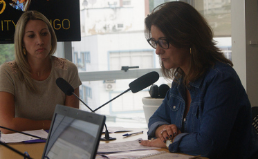 Ônibus lilás é uma oportunidade para aprender sobre a violência contra a mulher