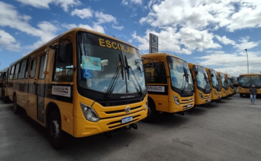 Urussanga recebe um novo ônibus da Secretaria de Educação do Estado de Santa Catarina