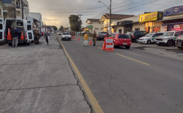 Criciúma: Operação Presença aborda 110 pessoas na Santa Luzia; duas foram detidas