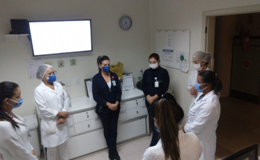 Orações mudam a rotina dos colaboradores no HSJ