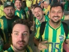 No Catar, amigos do Sul de SC participam de concentração para a estreia do Brasil (VÍDEO)