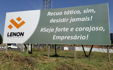 Um recado para encorajar os empresários