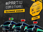Últimas cinco vagas na viagem com o Tigre para a estreia