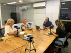 Adelor Lessa e Maga Stopassoli recebem Silvia Zanette e Zuleide Herrmann no Parlatório