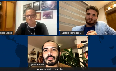 Parlatório: Adelor Lessa e Upiara Boschi recebem Laércio Menegaz