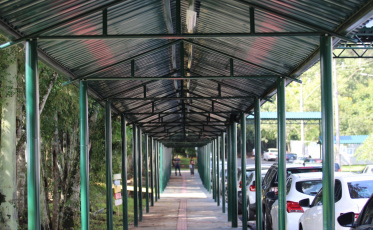 Unesc inaugura as passarelas no campus nesta segunda-feira